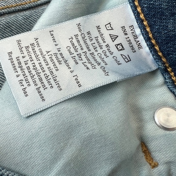 Everlane The Way High Slim Jeans Women’s Light Wash Blue - Picture 6 of 8